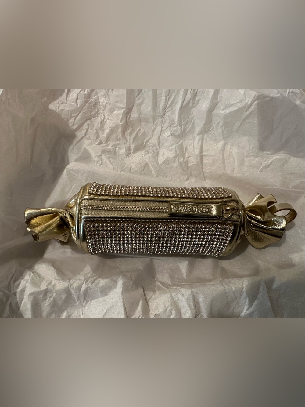 Bath & Body Works Candy Wrapper Clutch • Clip‑On Bag Charm